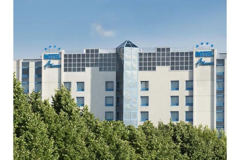 Atlanta Hotel Leipzig Гросспёзна Экстерьер фото