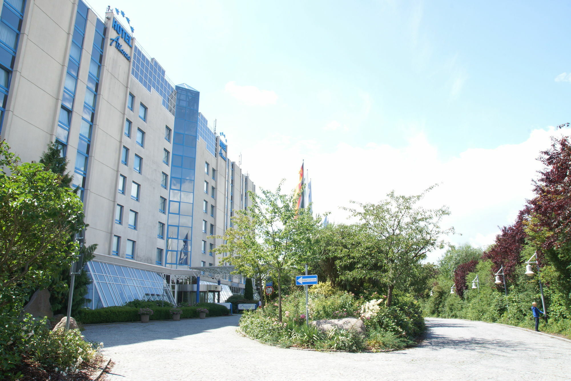 Atlanta Hotel Leipzig Гросспёзна Экстерьер фото