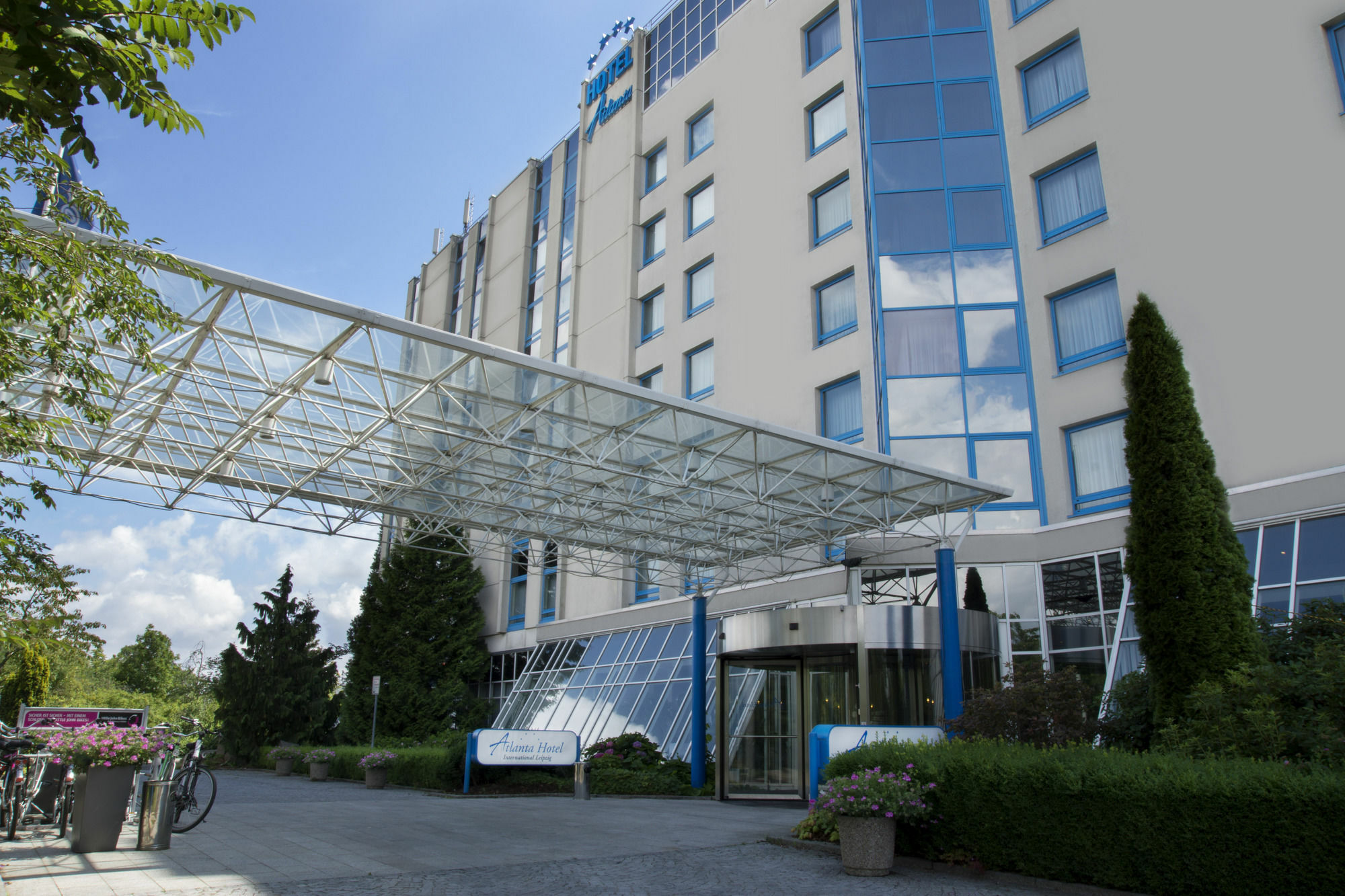 Atlanta Hotel Leipzig Гросспёзна Экстерьер фото